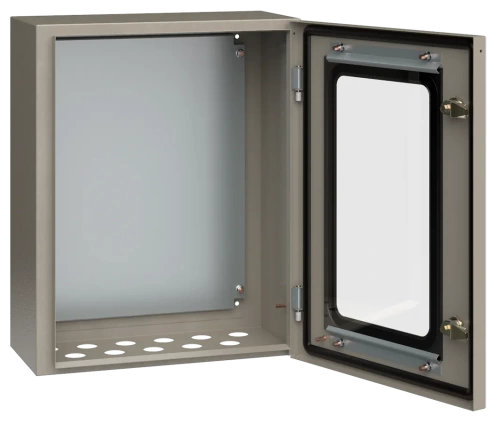 Корпус металлический ЩМП-2-0 (500х400х220мм) У2 IP54 прозрачная дверь IEK
