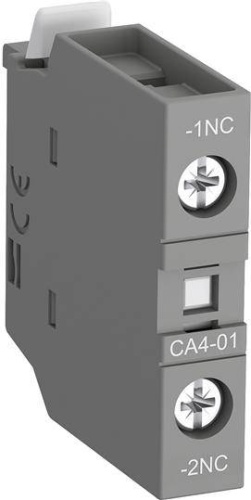 Контакт CA4-01 (1НЗ) фронтальный для контакторов AF09…AF96 реле NF22E…NF40E