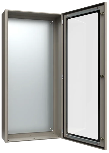 Корпус металлический ЩМП-7-0 (1400х650х285мм) У2 IP54 прозрачная дверь IEK