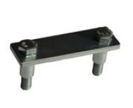 Держатель для полосы 50 мм с резьбовыми заклепками EKF PROxima Держатель для полосы 50 мм с резьбовыми заклепками EKF PROxima