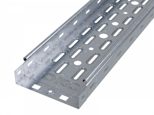 Лоток перфорированный 150х50 L 2000, горячеоцинкованный (упак. 4 м) Лоток перфорированный 150х50 L 2000, горячеоцинкованный (упак. 4 м)