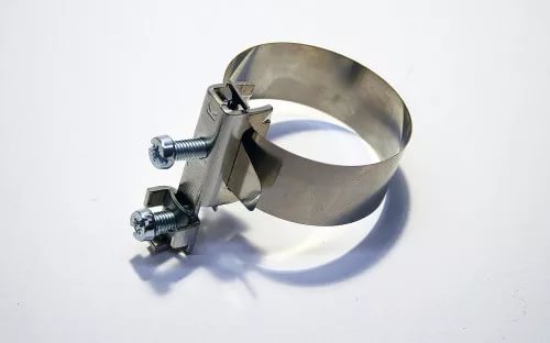 Хомут заземления д 5-25 мм (нерж. сталь) Промрукав Хомут заземления д 5-25 мм (нерж. сталь) Промрукав