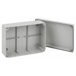 Распаячная коробка ЭРА KORvp приборная подъездная открытой установки 190х140х75мм на винтах с гладкими стенками IP55 Распаячная коробка ЭРА KORvp приборная подъездная открытой установки 190х140х75мм на винтах с гладкими стенками IP55