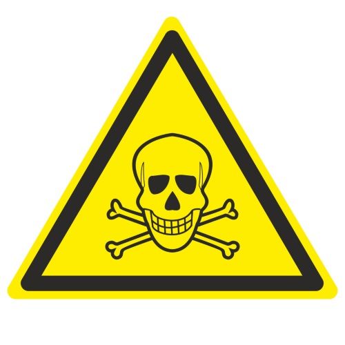 Знак наклейка W03 "Опасно. Ядовитые вещества" (200x200x200) EKF PROxima Знак наклейка W03 "Опасно. Ядовитые вещества" (200x200x200) EKF PROxima