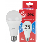 LED A65-25W-865-E27 R ЭРА (диод, груша, 25Вт, холодный, E27) (10/100/1200) LED A65-25W-865-E27 R ЭРА (диод, груша, 25Вт, холодный, E27) (10/100/1200)