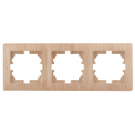 4-503-11 Intro Рамка на 3 поста, СУ, Solo, сосна 4-503-11 Intro Рамка на 3 поста, СУ, Solo, сосна