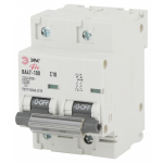 NO-902-271 ЭРА Pro Автоматический выключатель ВА47-100 2Р 10А 10 кА кривая С (6/60/1440) NO-902-271 ЭРА Pro Автоматический выключатель ВА47-100 2Р 10А 10 кА кривая С (6/60/1440)