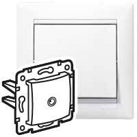 VALENA Розетка TV проходная бел. VALENA Розетка TV проходная бел.