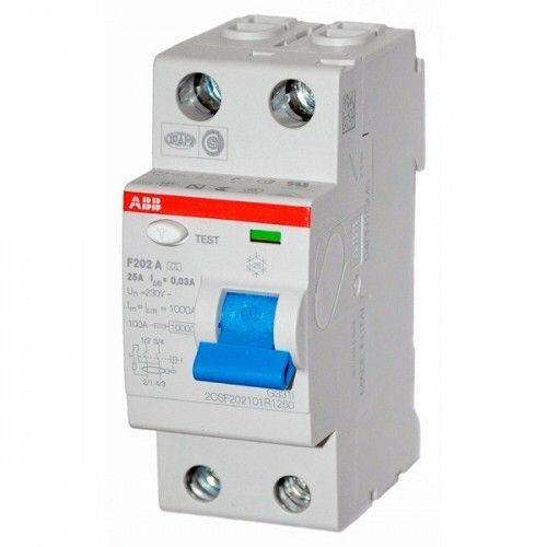 ВДТ (УЗО) 2мод. F202 A-40/0,3 (ABB) ВДТ (УЗО) 2мод. F202 A-40/0,3 (ABB)