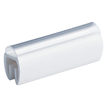 Трубочка защелкивающаяся маркировочная, 5-8мм. длина 23мм. Трубочка защелкивающаяся маркировочная, 5-8мм. длина 23мм.