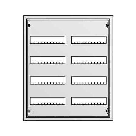 Распределит. щит в нишу 2ряда/4рейки на 96 модулей 700х575х120 U42E Распределит. щит в нишу 2ряда/4рейки на 96 модулей 700х575х120 U42E