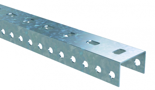 П-образный профиль PSM, L6000, толщ.2,5 мм, цинк-ламельный П-образный профиль PSM, L6000, толщ.2,5 мм, цинк-ламельный