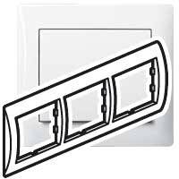 G.Life Рамка 3 п, WHITE, гор. G.Life Рамка 3 п, WHITE, гор.