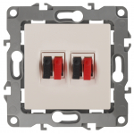 12-3112-02 Эл/ус ЭРА Розетка аудио двойная, IP20, Эра12, слоновая кость 12-3112-02 Эл/ус ЭРА Розетка аудио двойная, IP20, Эра12, слоновая кость