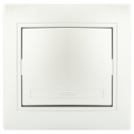 Выключатель Intro Plano 1-101-06 одноклавишный 10А-250В, IP20, СУ, перламутр Выключатель Intro Plano 1-101-06 одноклавишный 10А-250В, IP20, СУ, перламутр