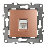 12-3107-14 Эл/ус ЭРА Розетка информационная RJ45, IP20, Эра12, медь 12-3107-14 Эл/ус ЭРА Розетка информационная RJ45, IP20, Эра12, медь