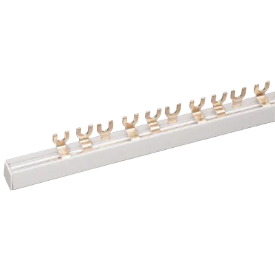 Шина соединительная типа FORK (вилка) 4Р 100А (дл.1 м) ИЭК Шина соединительная типа FORK (вилка) 4Р 100А (дл.1 м) ИЭК