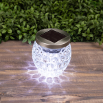 ERASF22-31 ЭРА Садовый светильник Хрустальный шар, на солнечной батарее, 10 см ERASF22-31 ЭРА Садовый светильник Хрустальный шар, на солнечной батарее, 10 см