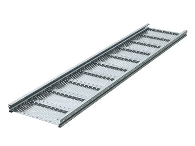 Лоток листовой 100х600, лонжерон 2 мм, L 3 м (упак. 3 м) Лоток листовой 100х600, лонжерон 2 мм, L 3 м (упак. 3 м)