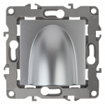 14-6003-03 ЭРА Вывод кабеля, Эра Elegance, алюминий 14-6003-03 ЭРА Вывод кабеля, Эра Elegance, алюминий