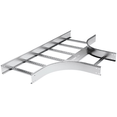 Т-ответвитель 80х500 R300 в комплекте с крепежными элементами и соединительными пластинами, необходимыми для монтажа, цинк-ламельный Т-ответвитель 80х500 R300 в комплекте с крепежными элементами и соединительными пластинами, необходимыми для монтажа, цинк-ламельный