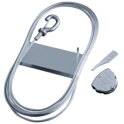 Трос с усил.держателями L7000 диам.2 мм (упак. 5 шт) Трос с усил.держателями L7000 диам.2 мм (упак. 5 шт)