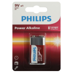 Батарейка Philips 6LR61P1B/51 "крона" алкалиновая 9V 1 шт. 6LR61/9V-1BL Power (1/12/24/6240) Батарейка Philips 6LR61P1B/51 "крона" алкалиновая 9V 1 шт. 6LR61/9V-1BL Power (1/12/24/6240)