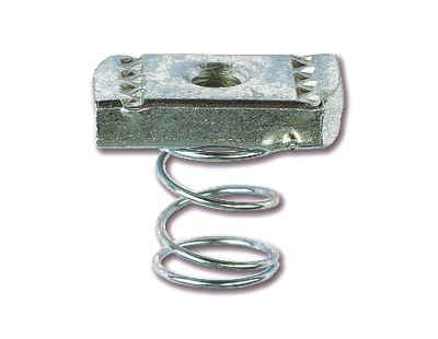 Гайка для подвешивания профиля (с пружиной) М8х40 (упак. 50 шт) Гайка для подвешивания профиля (с пружиной) М8х40 (упак. 50 шт)