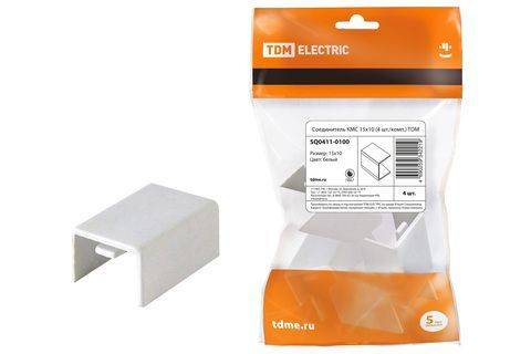 Соединитель КМС 40x16 (4 шт./комп.) TDM Соединитель КМС 40x16 (4 шт./комп.) TDM