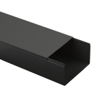 Кабель канал ЭРА KK-B-100-60 100x60 черный 8м Кабель канал ЭРА KK-B-100-60 100x60 черный 8м
