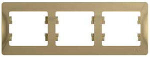 GLOSSA 3-постовая РАМКА, горизонтальная, ТИТАН GLOSSA 3-постовая РАМКА, горизонтальная, ТИТАН