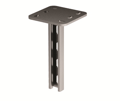 Вертикальный подвес одиночный 41х21, L600, цинк-ламельный (упак. 1 шт) Вертикальный подвес одиночный 41х21, L600, цинк-ламельный (упак. 1 шт)