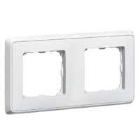 Cariva Рамка 2 поста белая Cariva Рамка 2 поста белая
