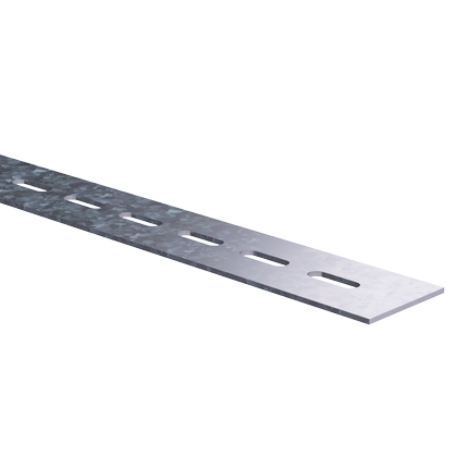 Полоса перфорированная 50x3000 мм, 2,5 мм горячеоцинкованная Полоса перфорированная 50x3000 мм, 2,5 мм горячеоцинкованная