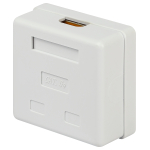 Компьютерная розетка ЭРА RJ-45 категория 5е неэкранированная 2-порта 30 штук Компьютерная розетка ЭРА RJ-45 категория 5е неэкранированная 2-порта 30 штук