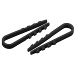 Дюбель-хомут для круглого кабеля 19-25мм черный (100шт) ЭРА Дюбель-хомут для круглого кабеля 19-25мм черный (100шт) ЭРА