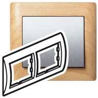 Рамка 2 поста, MAPLE,гориз. Рамка 2 поста, MAPLE,гориз.