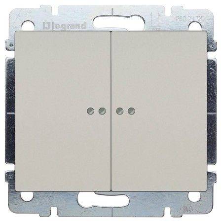 Выкл.двухкл.с подсв.PRO21 Выкл.двухкл.с подсв.PRO21