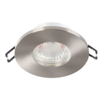 Встраиваемый светильник влагозащищенный ЭРА WR3 SN MR16/GU5.3, IP44, сатин/никель Встраиваемый светильник влагозащищенный ЭРА WR3 SN MR16/GU5.3, IP44, сатин/никель