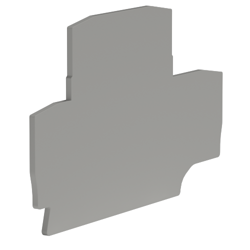 Крышка для двухуровневой клеммы на 4 кв.мм Крышка для двухуровневой клеммы на 4 кв.мм