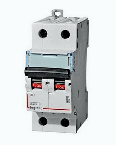 Авт.выкл.DX3 2П С10A 6000/10kA Авт.выкл.DX3 2П С10A 6000/10kA