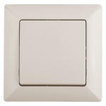 4-101-02 Intro Выключатель, 10А-250В, СУ, Solo, сл.кость 4-101-02 Intro Выключатель, 10А-250В, СУ, Solo, сл.кость