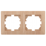 4-502-11 Intro Рамка на 2 поста, СУ, Solo, сосна 4-502-11 Intro Рамка на 2 поста, СУ, Solo, сосна