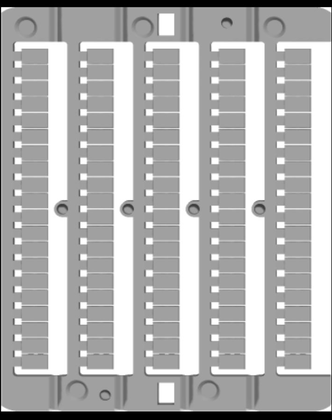 CNU/8/51 символ "W1", вертикальная ориентация (упак. 500 шт) CNU/8/51 символ "W1", вертикальная ориентация (упак. 500 шт)