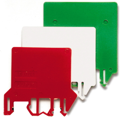 DFH/3/ROSSO, цветной разделитель/изолятор (упак. 25 шт) DFH/3/ROSSO, цветной разделитель/изолятор (упак. 25 шт)