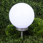 ERASF22-22 ЭРА Садовый светильник Шар белый, на солнечной батарее, 25 см ERASF22-22 ЭРА Садовый светильник Шар белый, на солнечной батарее, 25 см