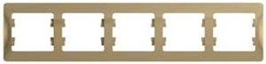 GLOSSA 5-постовая РАМКА, горизонтальная, ТИТАН GLOSSA 5-постовая РАМКА, горизонтальная, ТИТАН