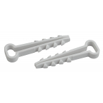 ЭРА Дюбель-хомут для плоского кабеля 5-10мм белый (100шт.) (50/1500) ЭРА Дюбель-хомут для плоского кабеля 5-10мм белый (100шт.) (50/1500)