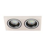 Встраиваемый светильник декоративный ЭРА DK92 WH/BK MR16/GU5.3 белый/черный Встраиваемый светильник декоративный ЭРА DK92 WH/BK MR16/GU5.3 белый/черный