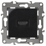 12-3114-06 Эл/ус ЭРА Розетка HDMI, IP20, Эра12, чёрный 12-3114-06 Эл/ус ЭРА Розетка HDMI, IP20, Эра12, чёрный